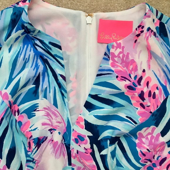 NWT Lilly Pulitzer Laeda Stretch dress. - Picture 6 of 8